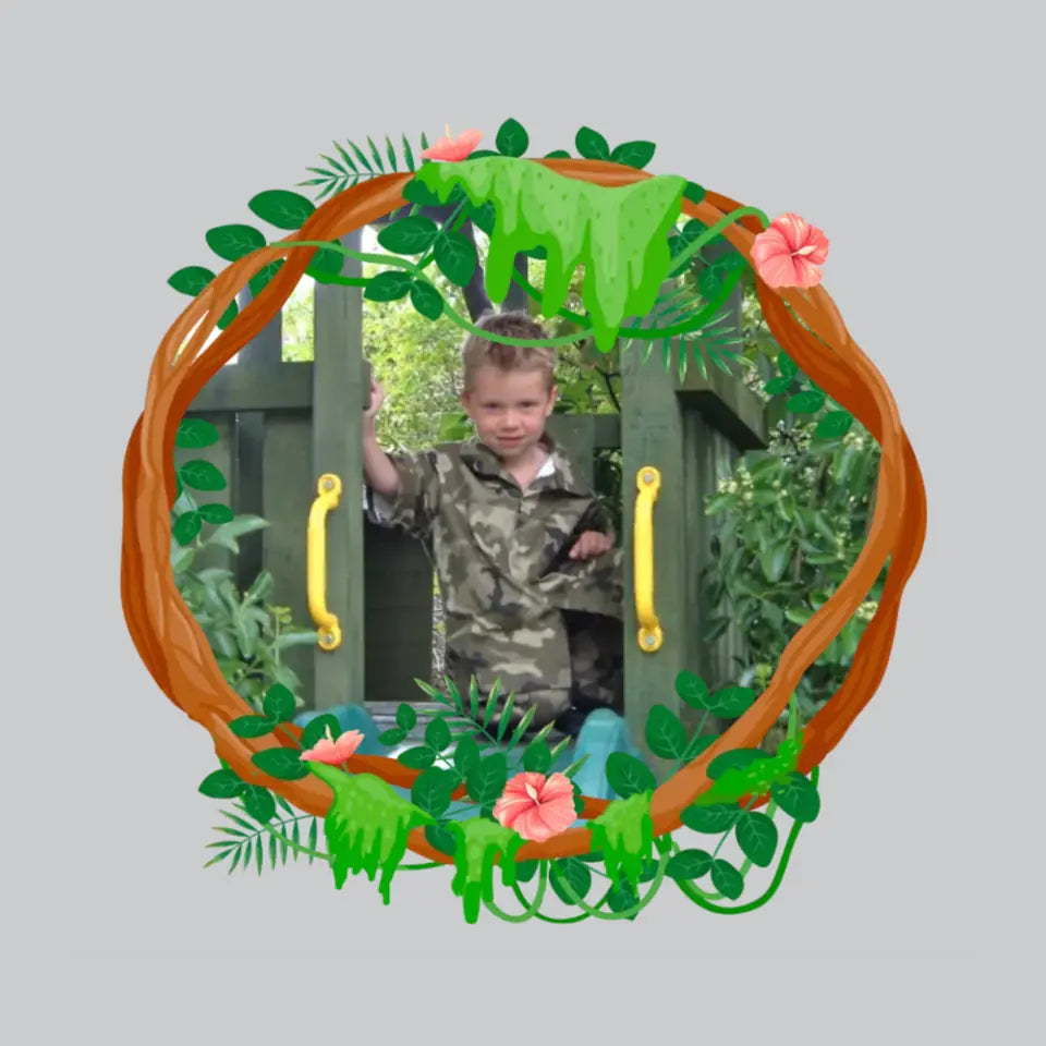 Jungle Sticker - Round