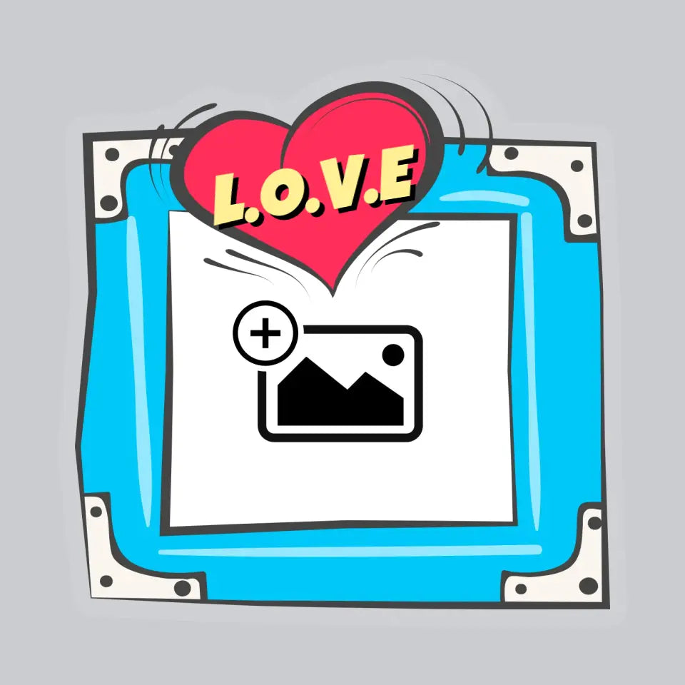 Comic Sticker - Heart