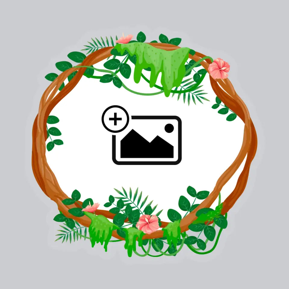 Jungle Sticker - Round