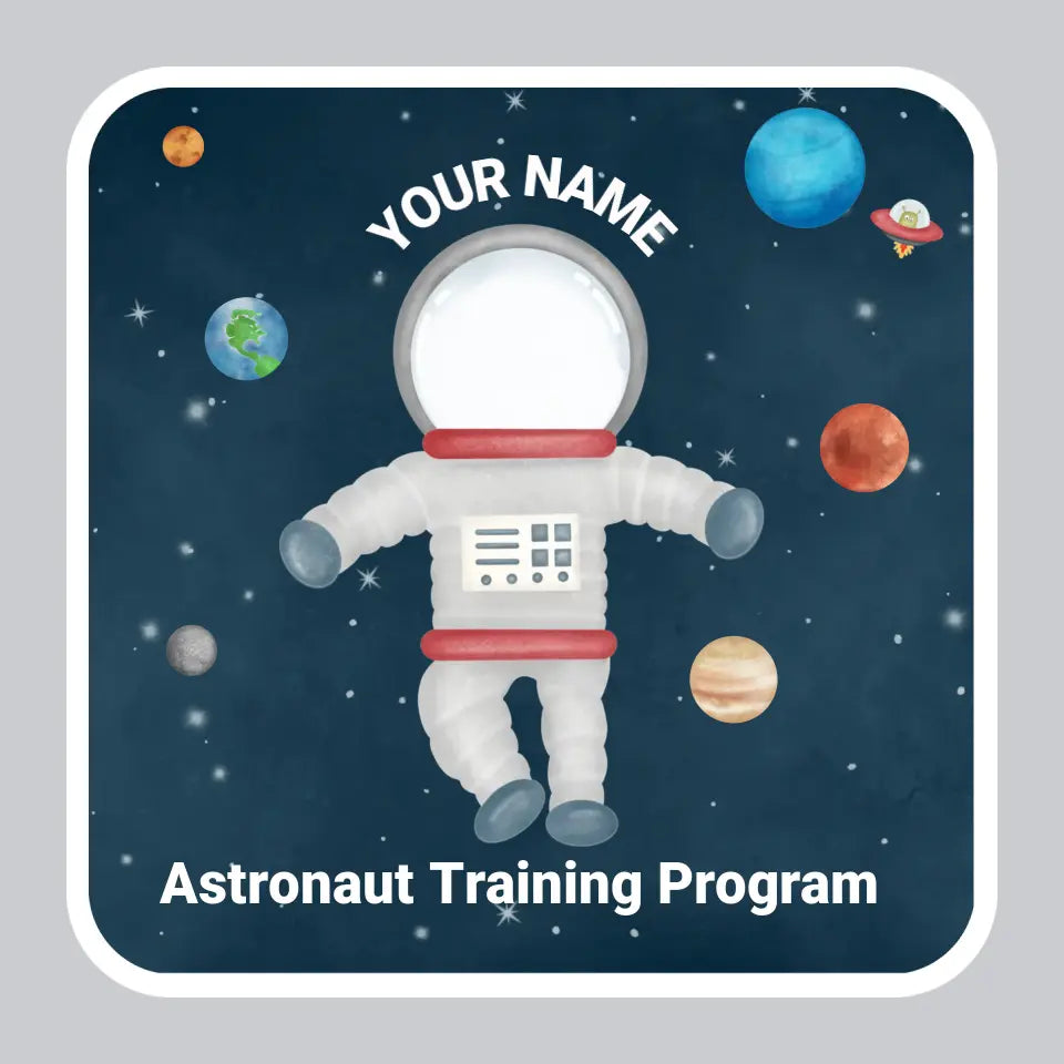 Astronaut Sticker ● ■