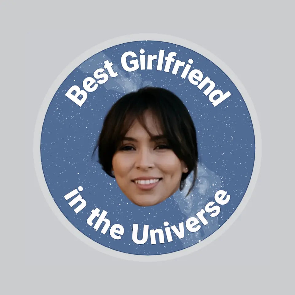 Bestie Universe Sticker (AI face cutout)